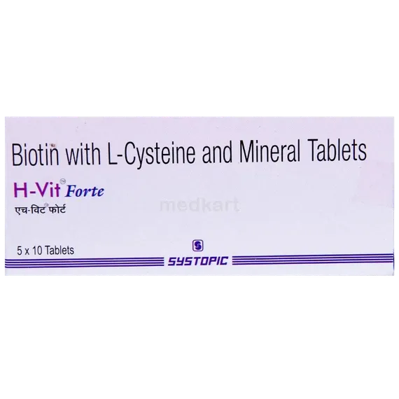 h vit forte tablet 10's